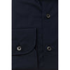 Bagutta Blue Cotton Men Shirt