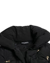 Dolce & Gabbana Elegant Quilted Jacket with Pearl Embellishment