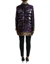 Dolce & Gabbana Exquisite Jacquard Trench With Tiger Motif