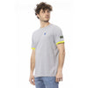 Invicta Gray Cotton Men T-Shirt