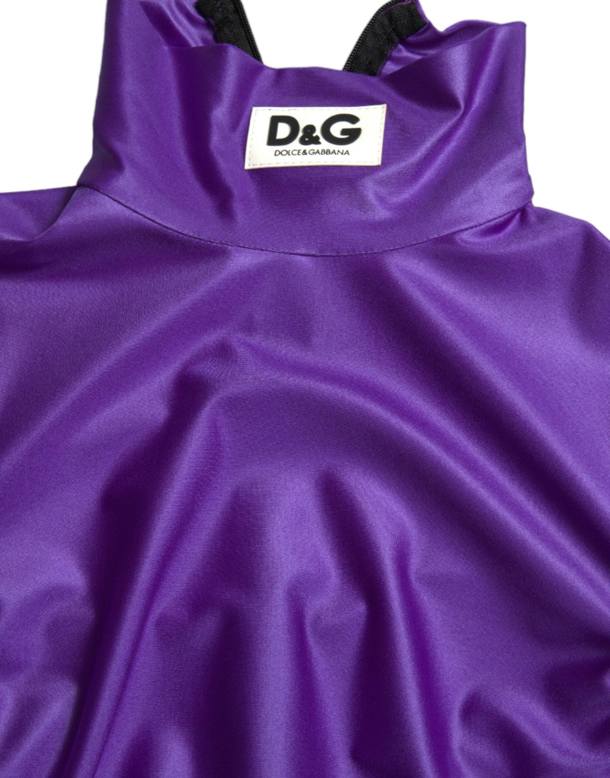 Dolce & Gabbana Elegant Long Sleeve Zip-Back Top - ACCEXO