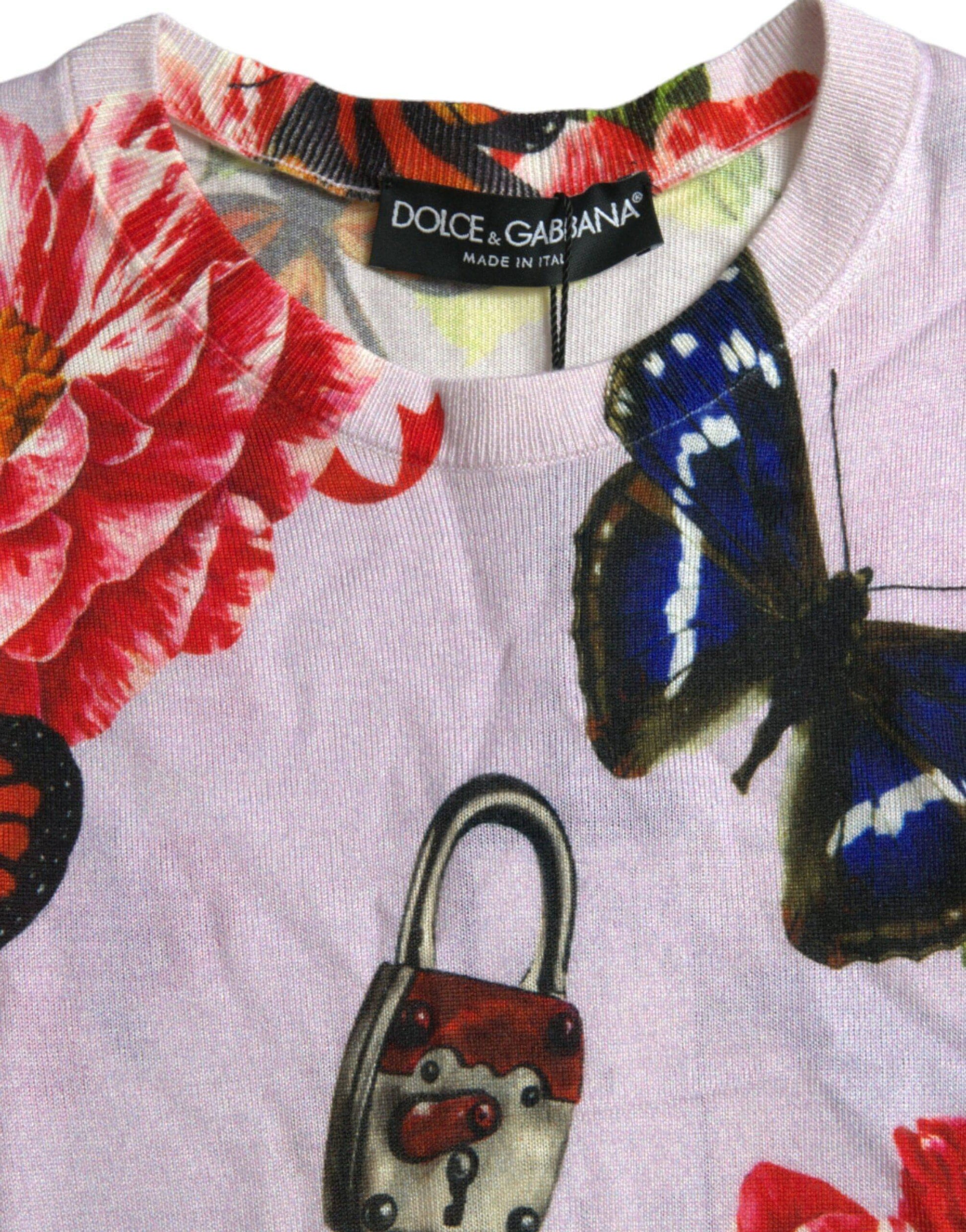 Dolce & Gabbana Elegant Cashmere-Silk Blend Tank Top - ACCEXO