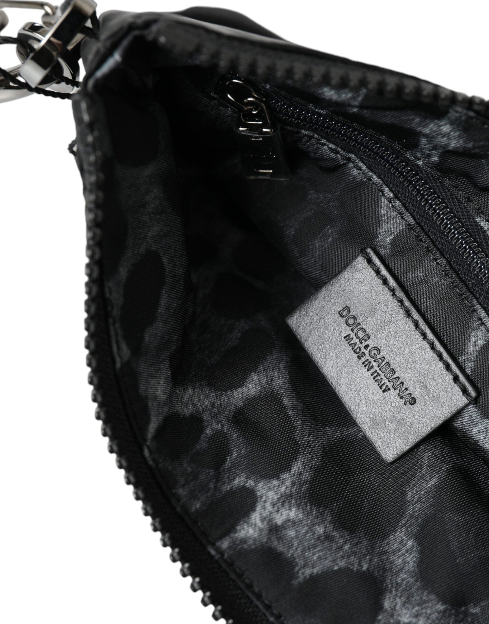 Dolce & Gabbana Chic Nylon-Leather Designer Pouch - ACCEXO