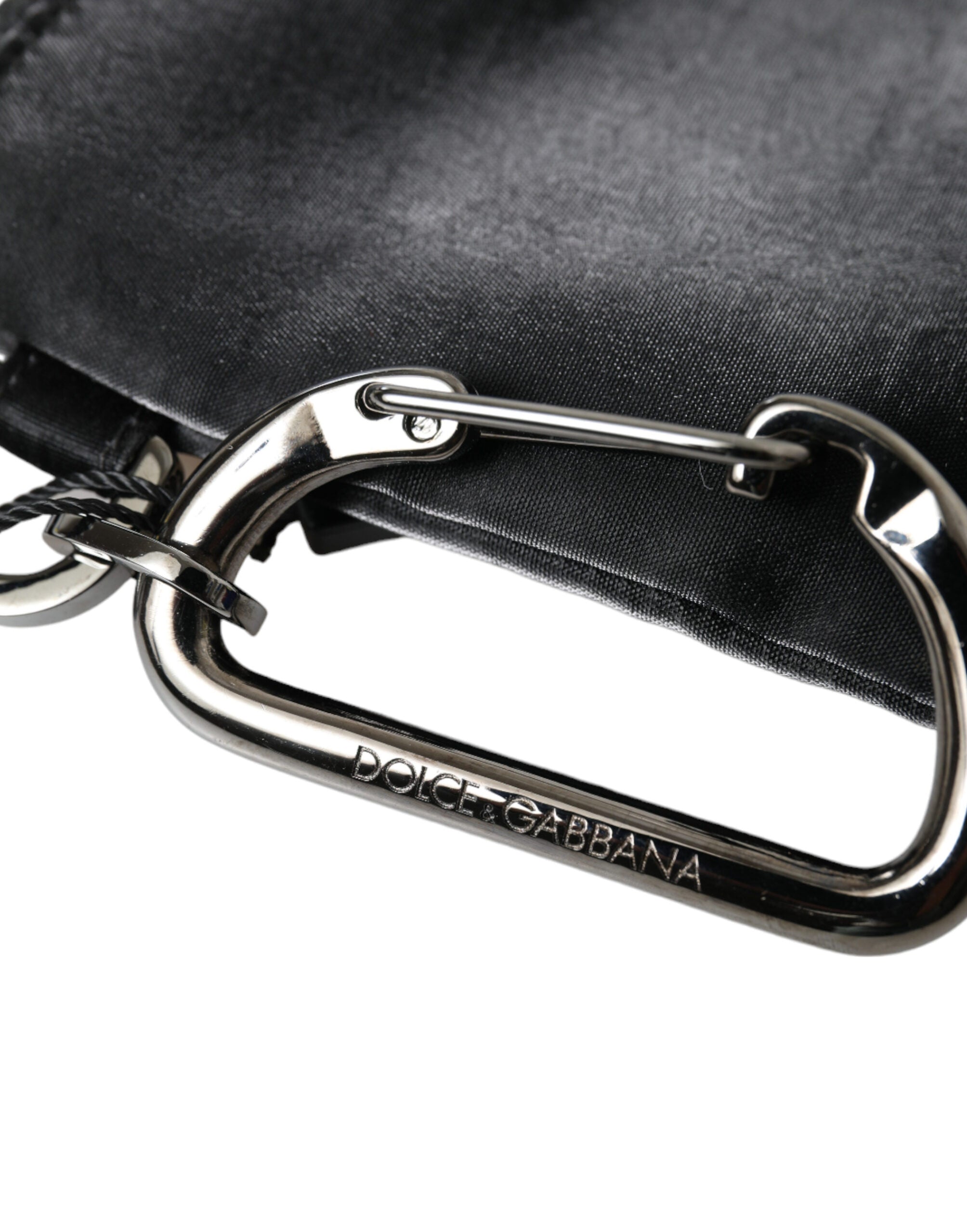 Dolce & Gabbana Chic Nylon-Leather Designer Pouch - ACCEXO
