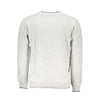 North Sails Gray Crew Neck Sweater with Contrast Details