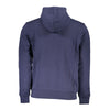 North Sails Eco-Conscious Blue Hoodie with Contrast Detail