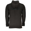 Cavalli Class Chic Black Hooded Sweatshirt - Long Sleeve