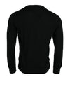 Dolce & Gabbana Elegant Black Cashmere Pullover Sweater