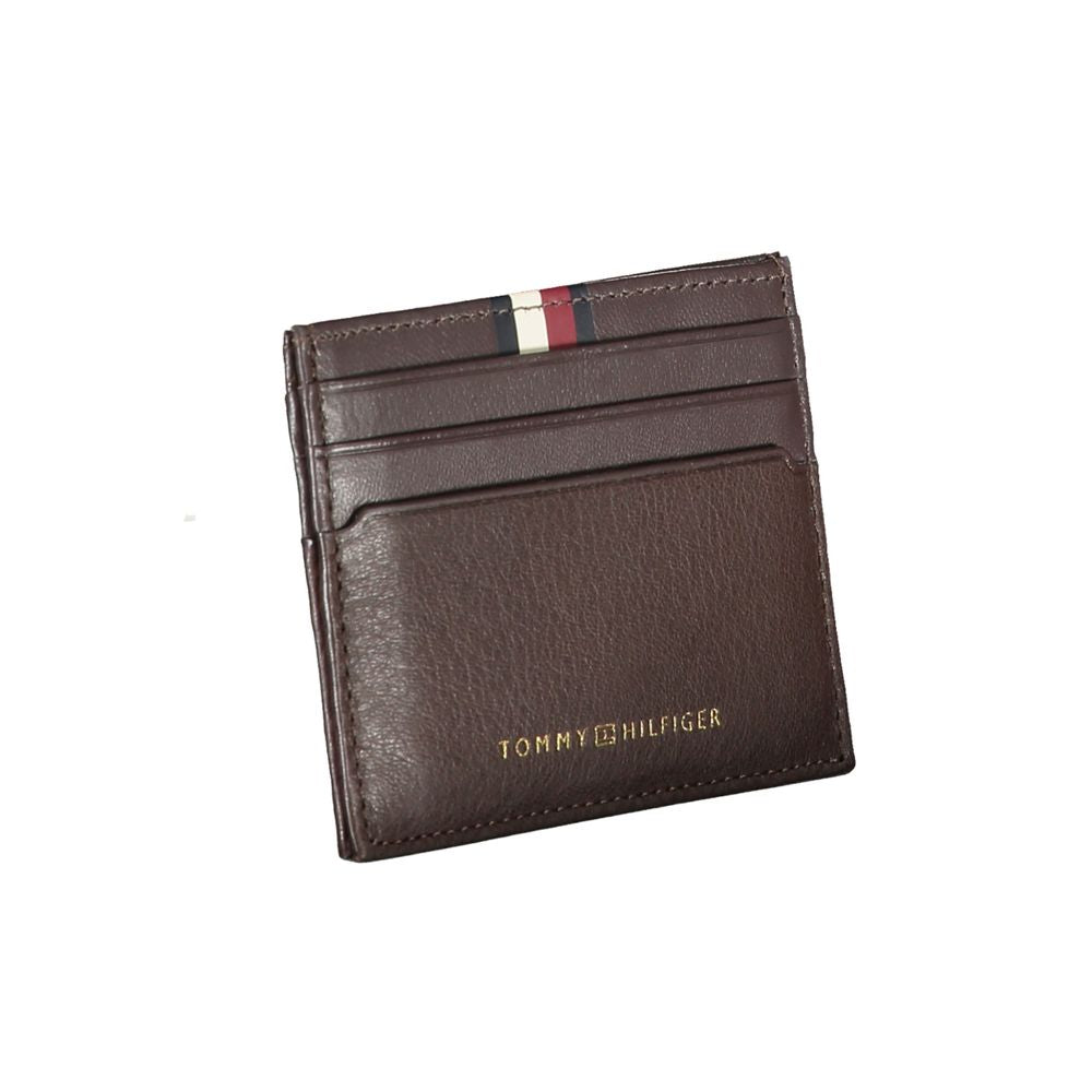 Tommy Hilfiger Brown Leather Men Wallet