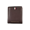 Tommy Hilfiger Elegant Brown Leather Bi-Fold Wallet