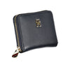 Tommy Hilfiger Elegant Blue Zip Wallet with Multiple Compartments