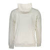 Tommy Hilfiger Chic White Hooded Fleece Sweatshirt