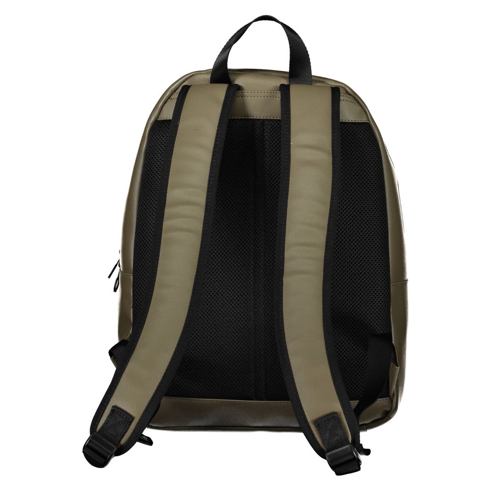 Tommy Hilfiger Green Polyethylene Men Backpack