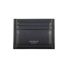 Tommy Hilfiger Sleek Blue Leather Card Holder with Contrast Detail