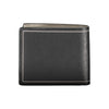 Tommy Hilfiger Elegant Black Leather Dual-Compartment Wallet