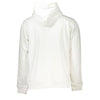 Tommy Hilfiger Elegant White Hooded Sweatshirt with Embroidery