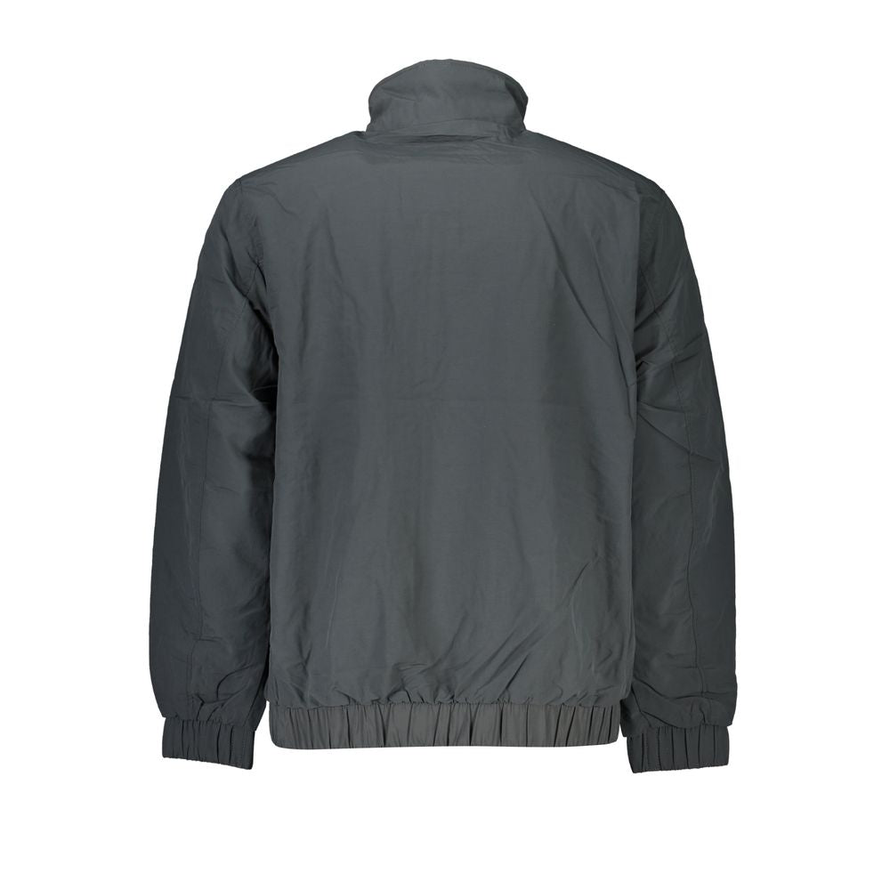 Tommy Hilfiger Sleek Gray Recycled Nylon Jacket