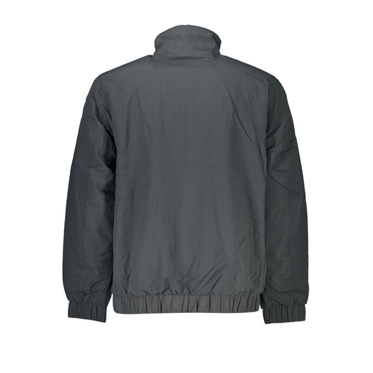 Tommy Hilfiger Sleek Gray Recycled Nylon Jacket