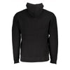 Calvin Klein Sleek Cotton Hooded Sweater with Logo Detail