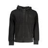 Calvin Klein Sleek Hooded Zip Sweatshirt with Contrasting Details