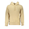 Calvin Klein Beige Brushed Cotton Hooded Sweatshirt