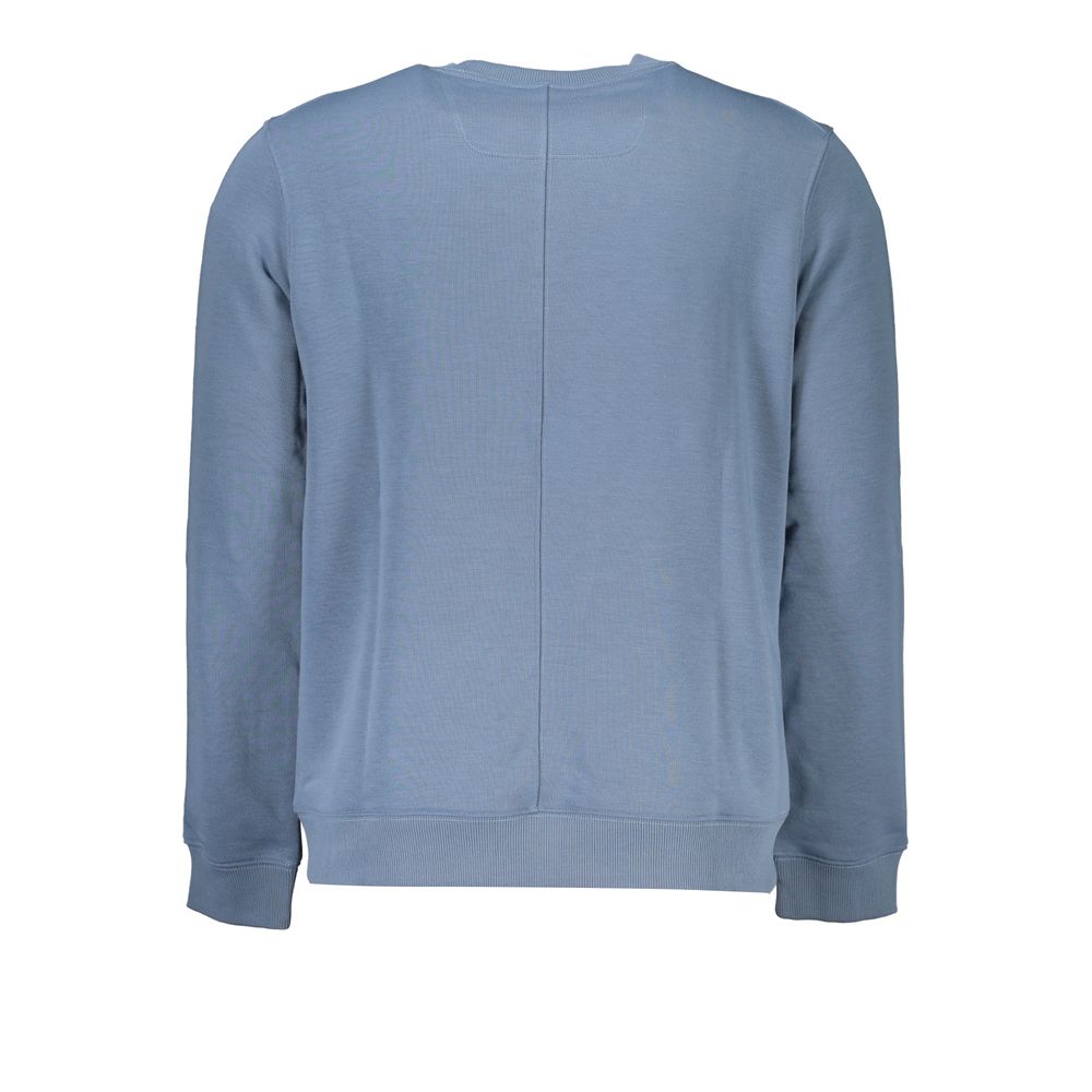 Calvin Klein Sleek Blue Crew Neck Sporty Sweatshirt