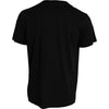 Dolce & Gabbana Elegant Black Cotton Crewneck Tee with Dog Tag Detail