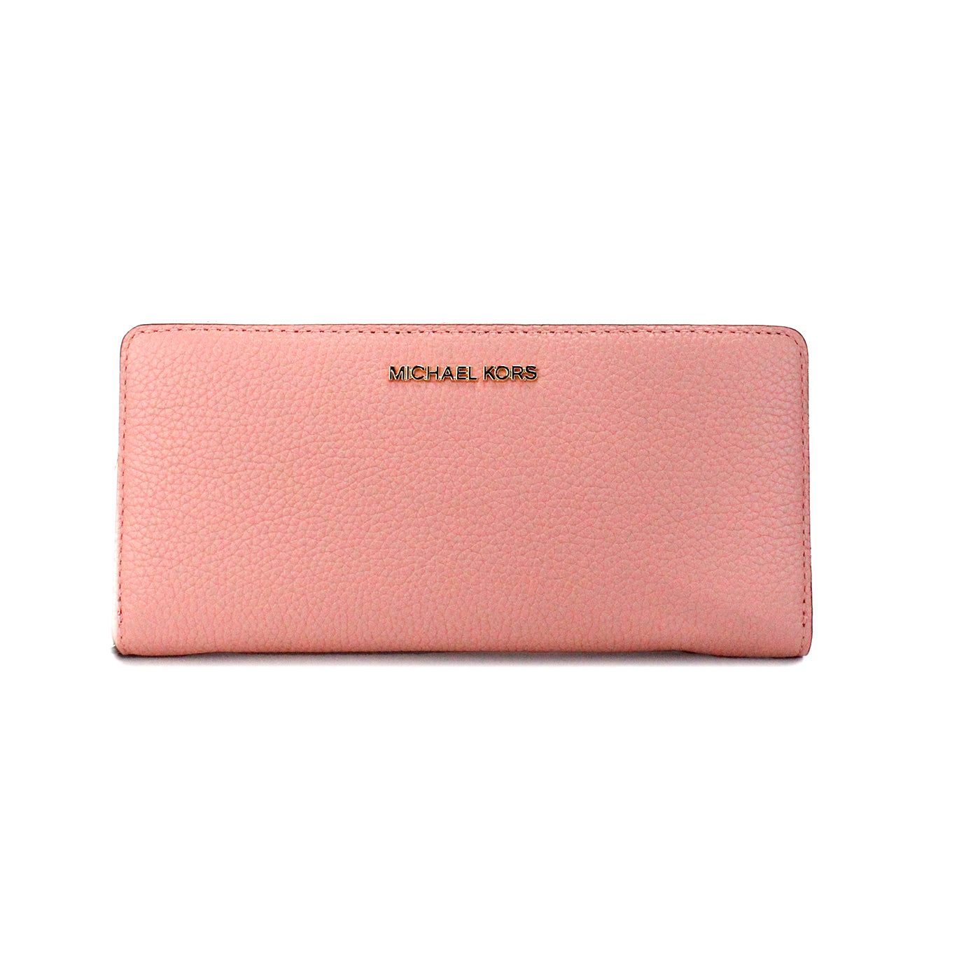 Michael Kors Jet Set Travel Large Primrose Leather Continental Wristlet Wallet - ACCEXO