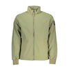 Napapijri Chic Waterproof Green Jacket with Contrast Accents