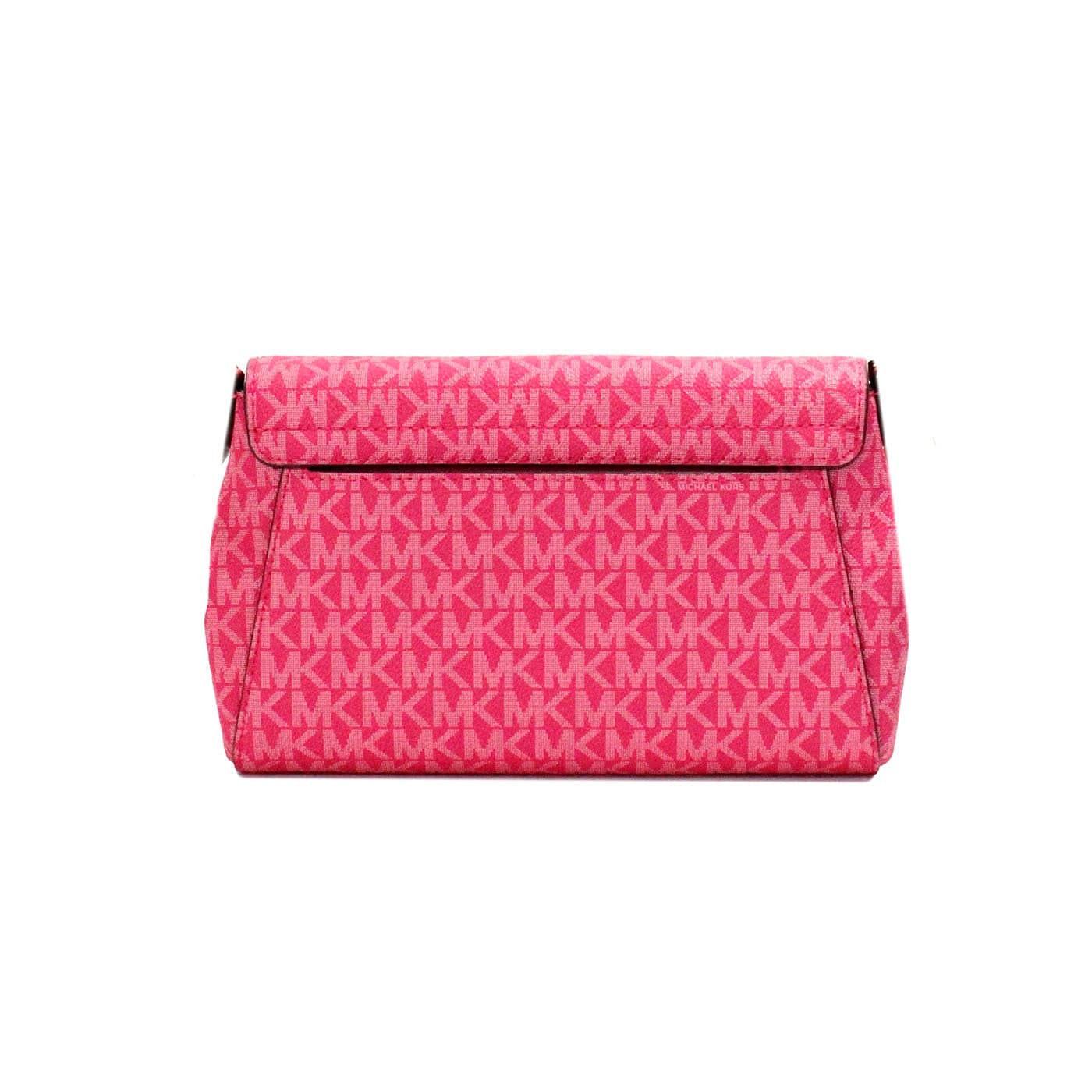 Michael Kors Jet Set Medium Electric Pink Convertible Pouchette Crossbody Bag - ACCEXO