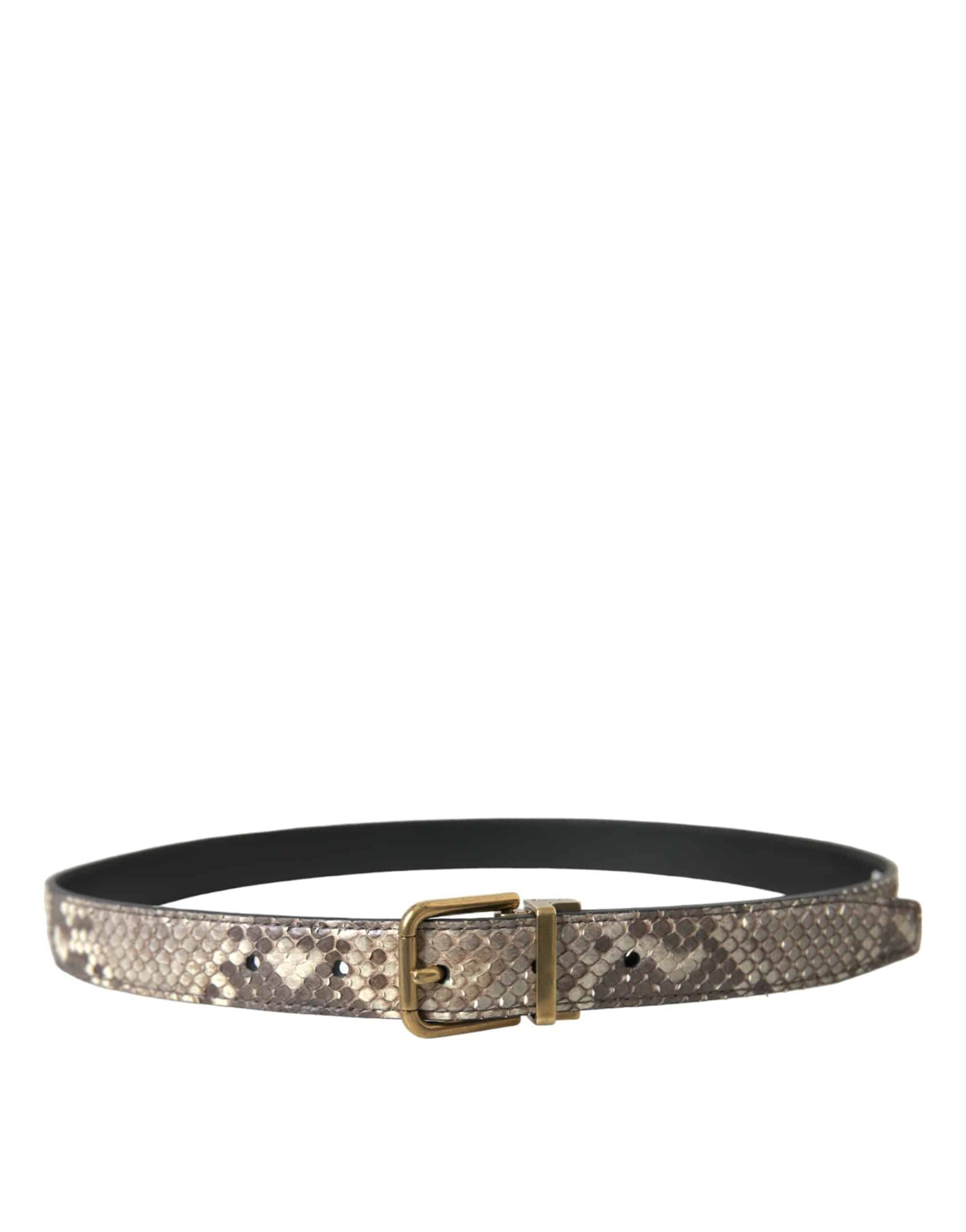 Dolce & Gabbana Elegant Italian Leather Belt - ACCEXO