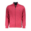 U.S. Grand Polo Chic Pink Long Sleeve Zip Sweatshirt