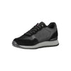 Napapijri Sleek Black Contrast Lace Sneakers