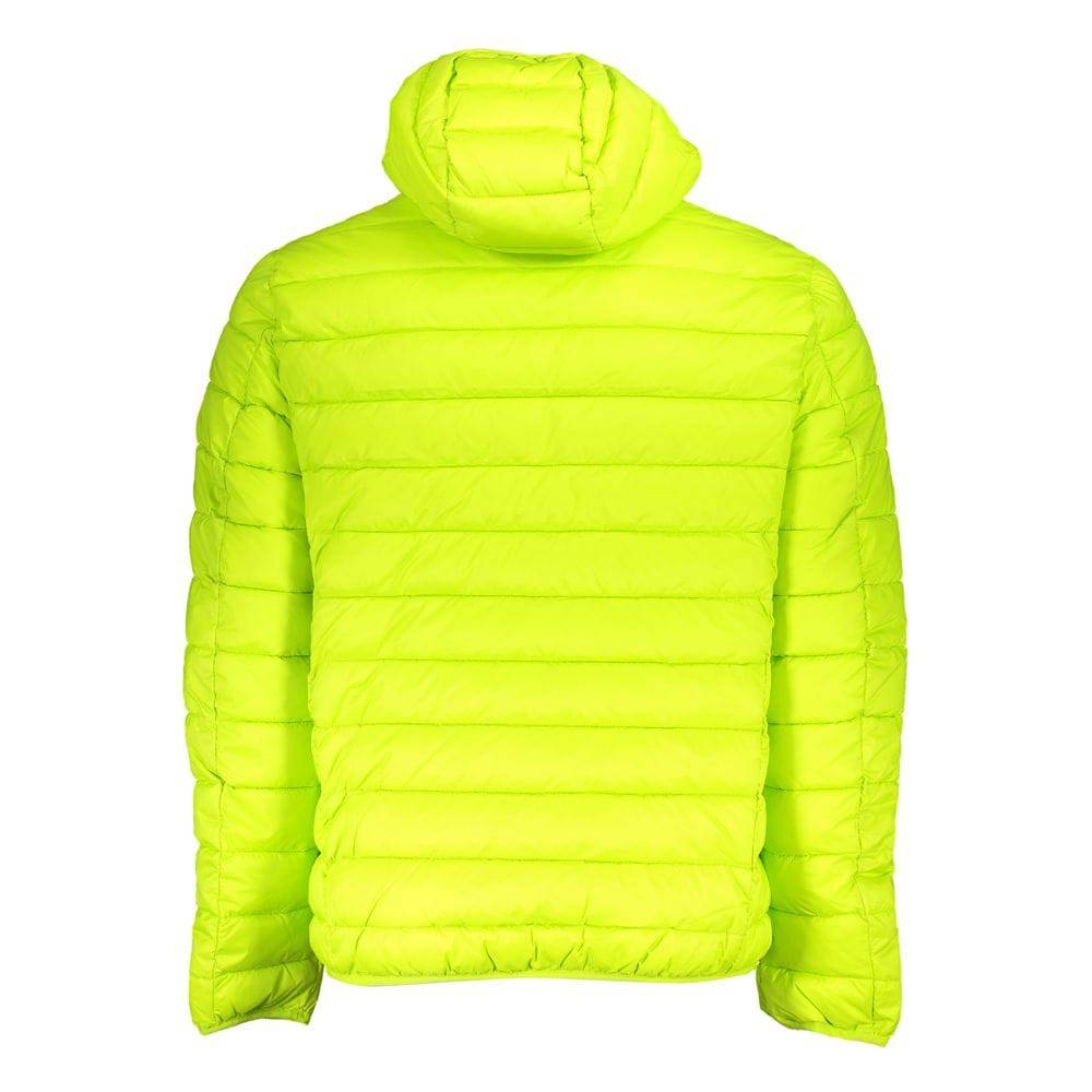 Norway 1963 Chic Green Polyamide Hooded Jacket - ACCEXO