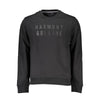 Harmont & Blaine Sleek Black Long-Sleeved Crew Neck Sweatshirt