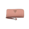 Guess Jeans Elegant Pink Polyethylene Wallet with Logo