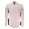 Harmont & Blaine Dapper Striped Button-Down Cotton Shirt