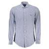 Harmont & Blaine Elegant Blue Organic Cotton Shirt