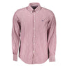 Harmont & Blaine Elegant Pink Narrow Fit Long Sleeve Shirt