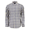 Gant Elegant Blue Cotton Button-Down Shirt