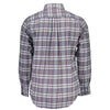 Gant Elegant Blue Cotton Button-Down Shirt