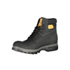 Carrera Sleek Black Laced Boots with Contrast Accents