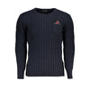 U.S. Grand Polo Elegant Twisted Crew Neck Sweater