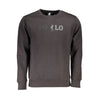 U.S. Grand Polo Classic Crew Neck Fleece Sweatshirt In Gray