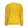 Guess Jeans Sleek Yellow Slim Fit Crew Neck Sweater