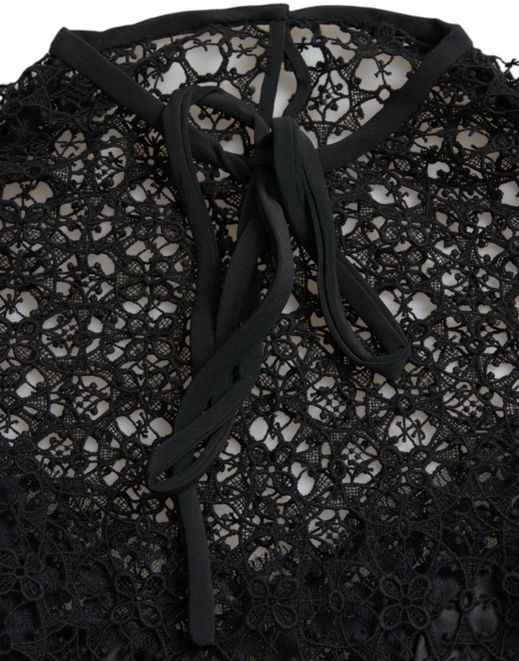 Dolce & Gabbana Elegant Floral Lace Blouse Top - ACCEXO