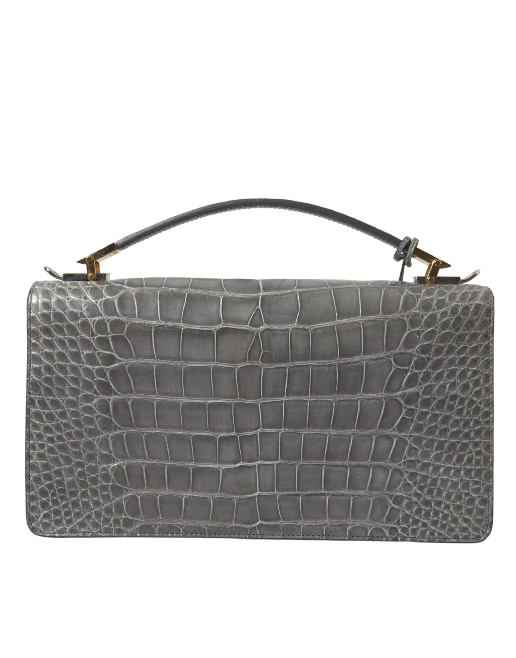 Balenciaga Alligator Leather Medium Shoulder Bag - ACCEXO
