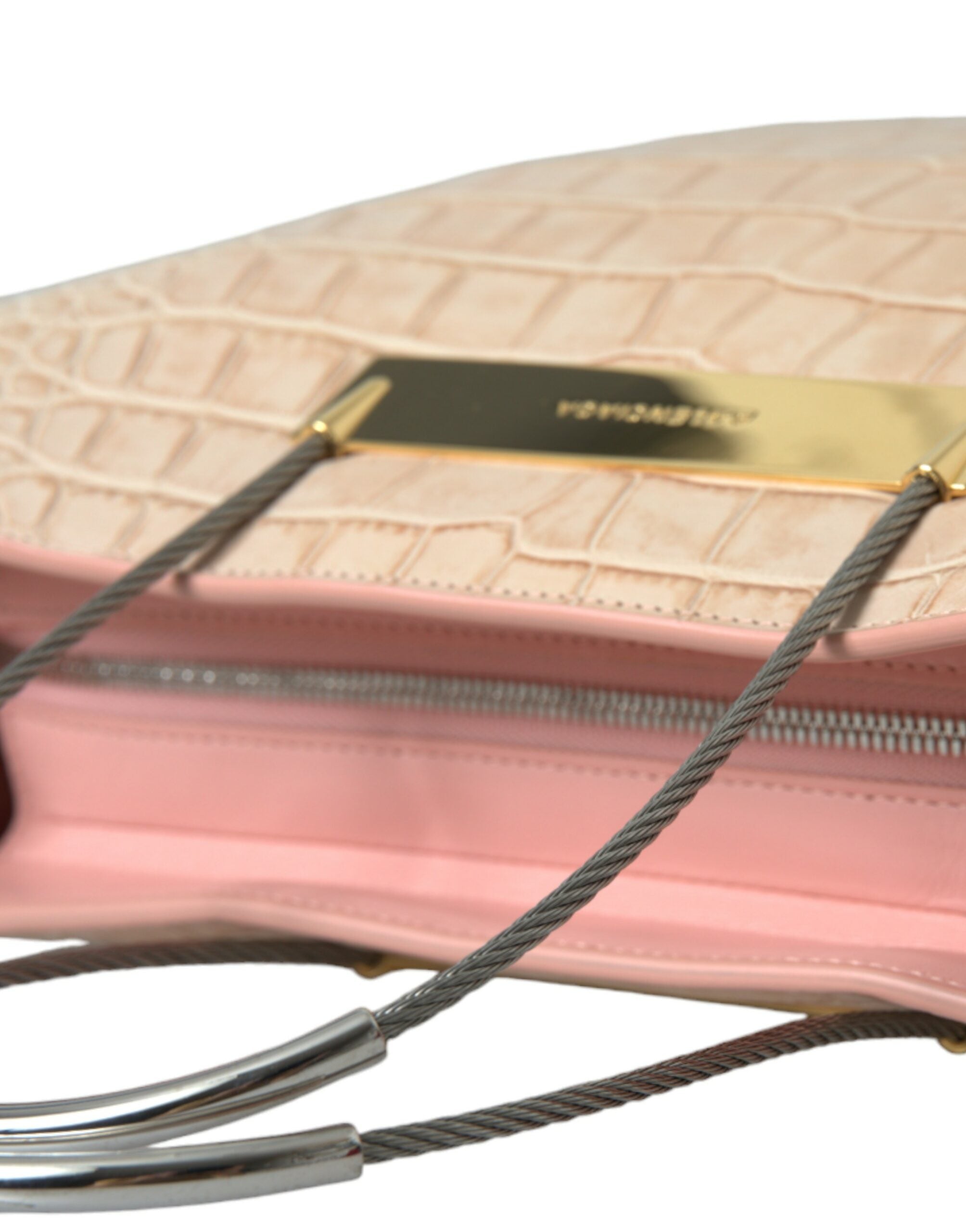 Balenciaga Alligator Leather Chic Pink Tote Bag - ACCEXO