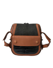 Balenciaga Elegant Crocodile Leather Crossbody Bag - ACCEXO