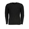 U.S. Grand Polo Black Fabric Sweater